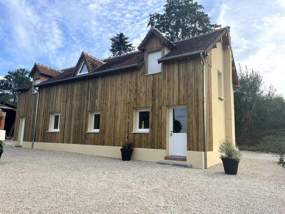 La Maison Du Perche Avec Jacuzzi Saint-Martin-des-Pezerits Buitenkant foto